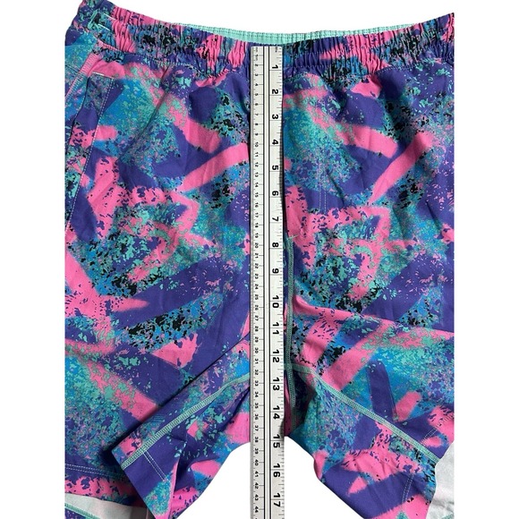 Birddogs Shorts Mens XL Purple Pink Splatter Lined Baysiders Boomstick 7" Inseam - Picture 5 of 15